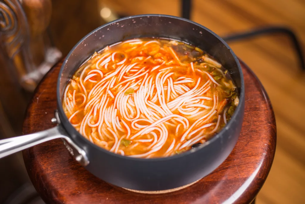Luo Ba Wang Tomato Flavored Luo Si Fen - By the Label