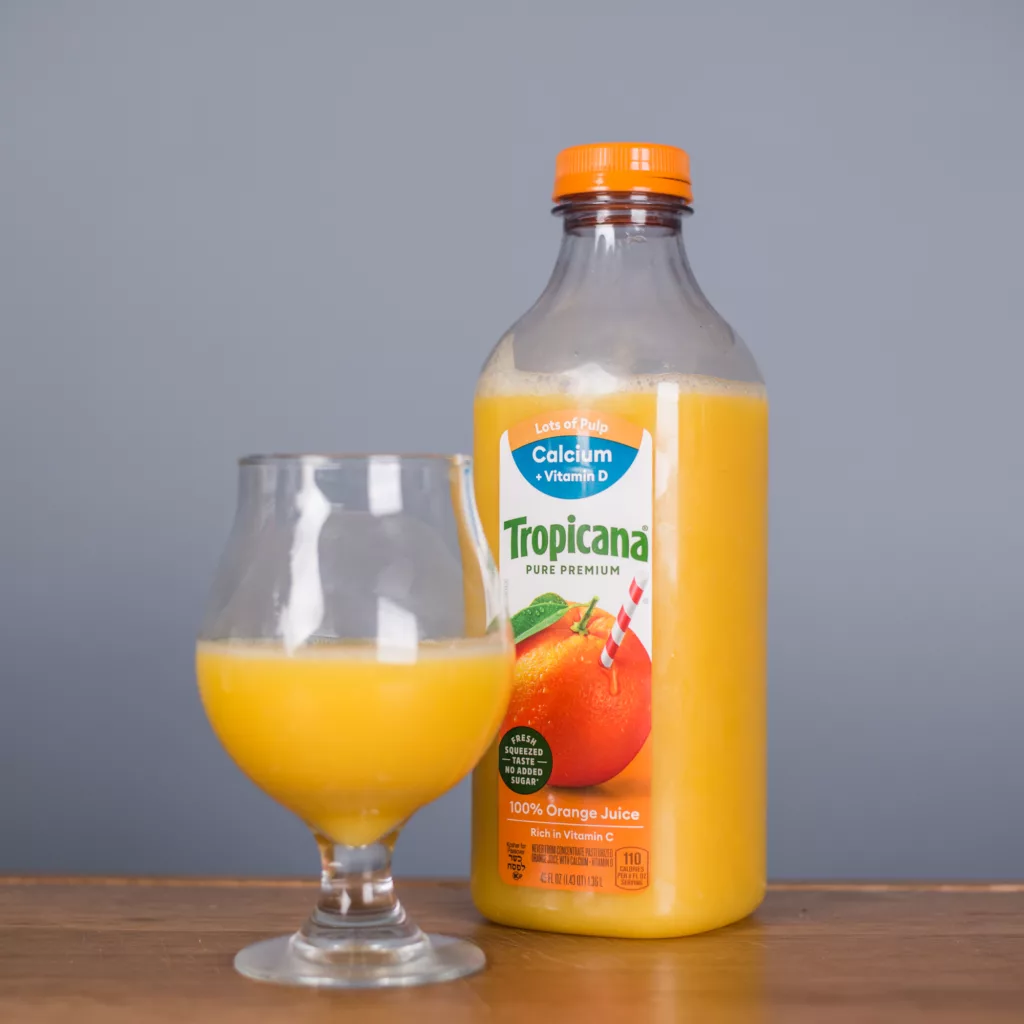 Tropicana Orange Juice Pulped w. Added Vitamins