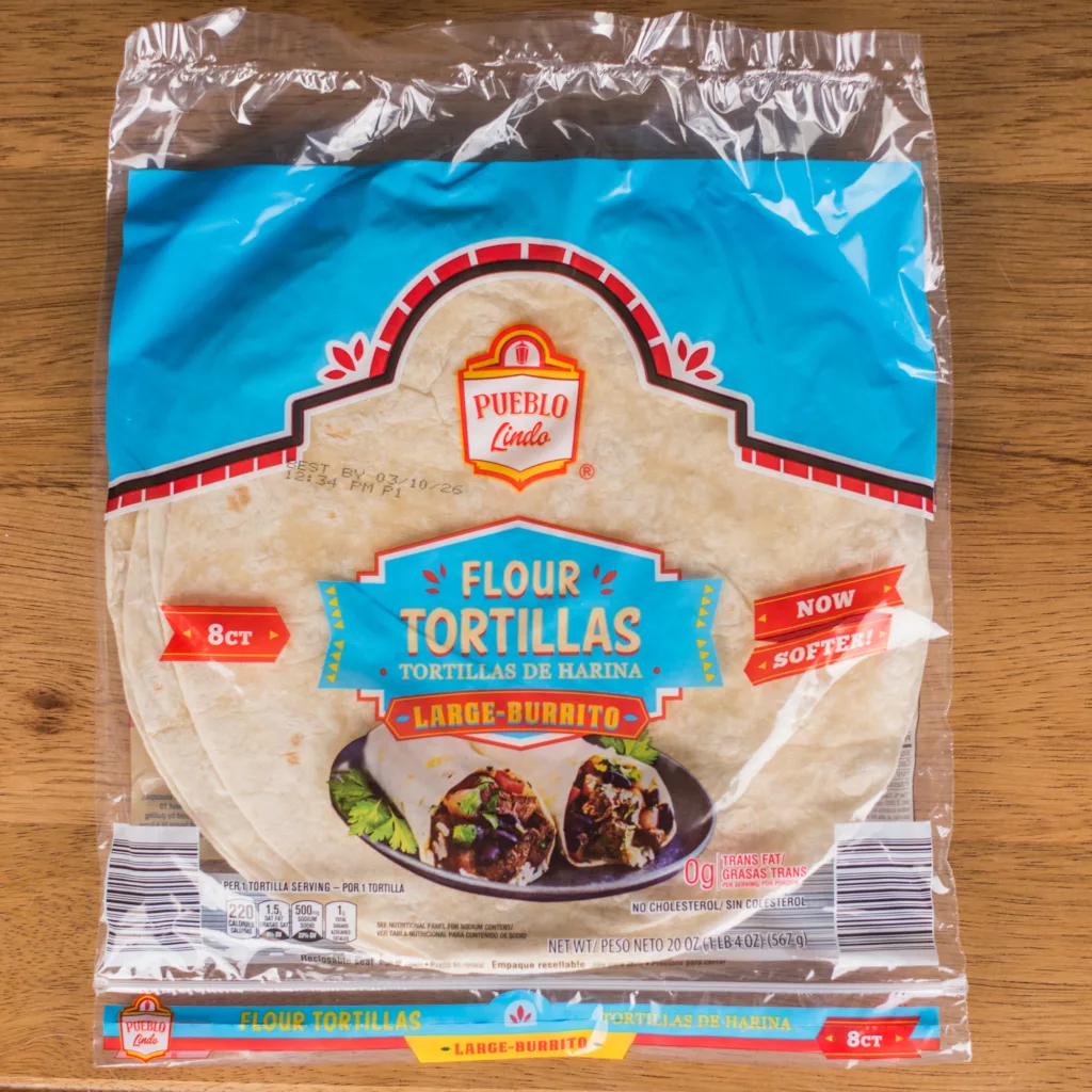 Aldi Pueblo Lindo Large Flour Tortilla
