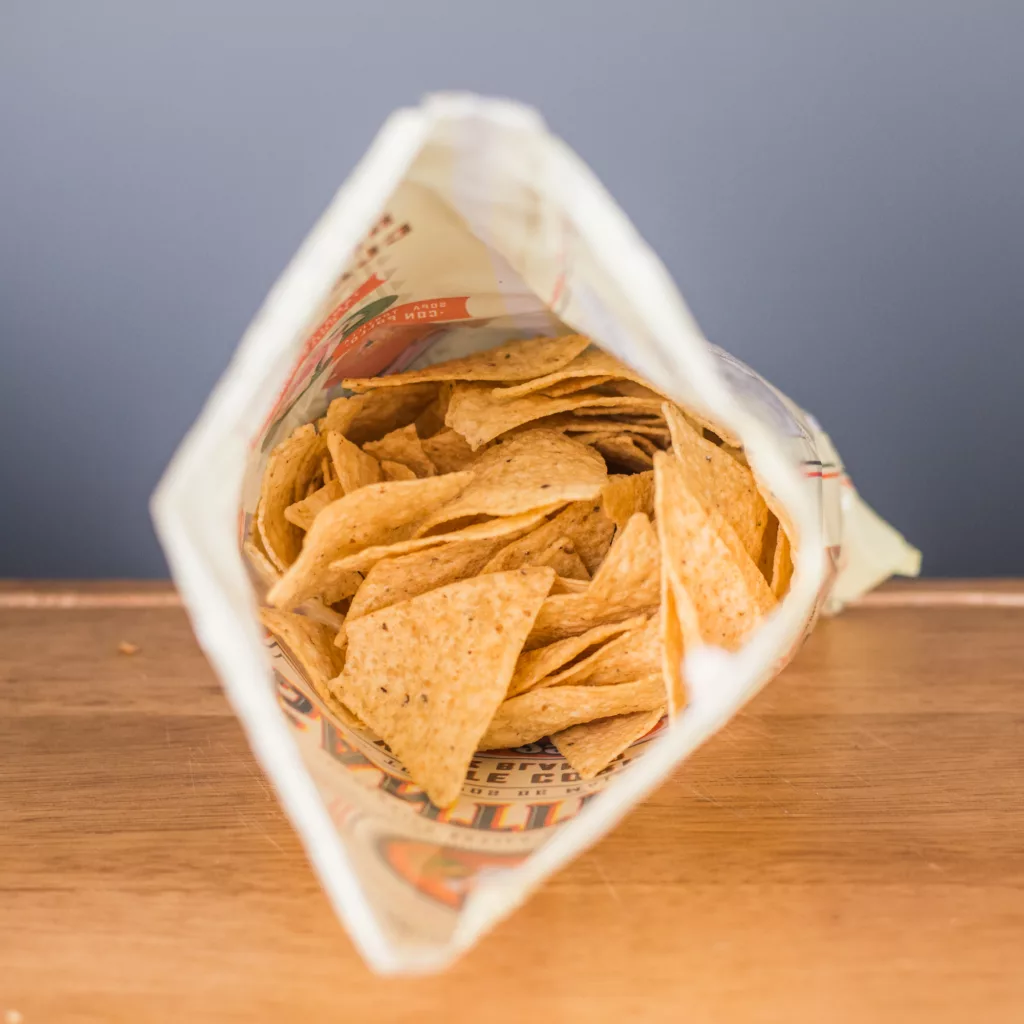Santitas White Corn Chips